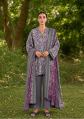 SAPPHIRE 3-Piece Printed Linen Suit (CL16-156)
