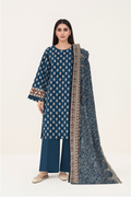 SAPPHIRE 3-Piece Printed Lawn Suit – CL14-133