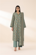 SAPPHIRE 3-Piece Printed Lawn Suit – CL14-131