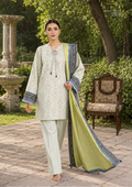 SAPPHIRE 3-Piece Printed Linen Suit (CL16-153)